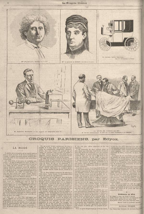 
						Affichage en mode lecture de la page
					