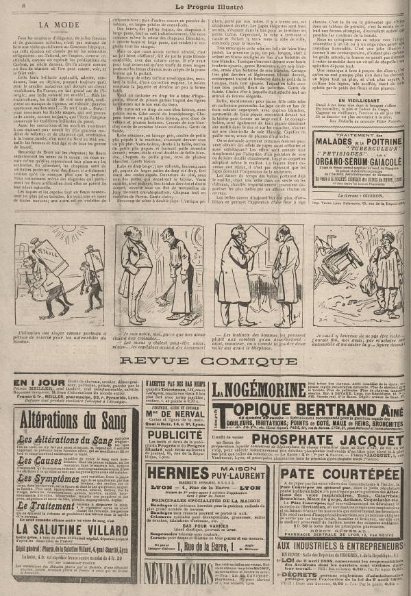 
						Affichage en mode lecture de la page
					