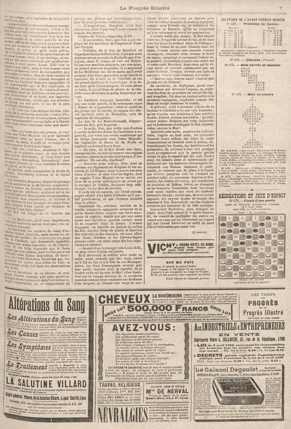 
						Affichage en mode lecture de la page
					