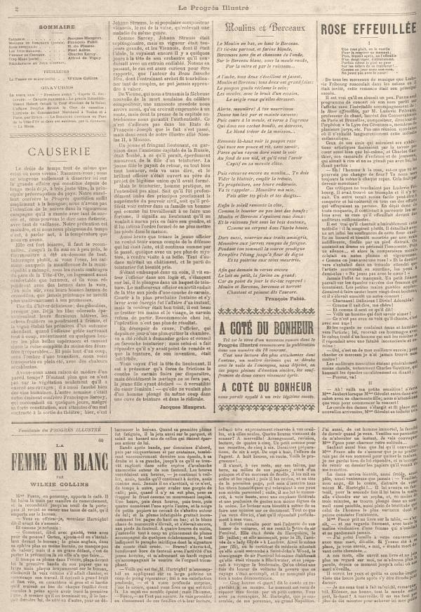 
						Affichage en mode lecture de la page
					