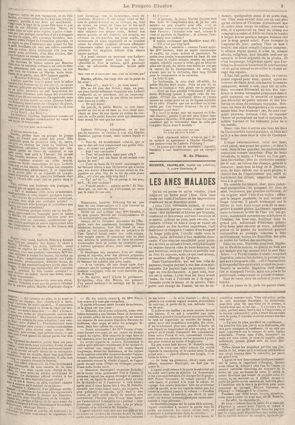 
						Affichage en mode lecture de la page
					