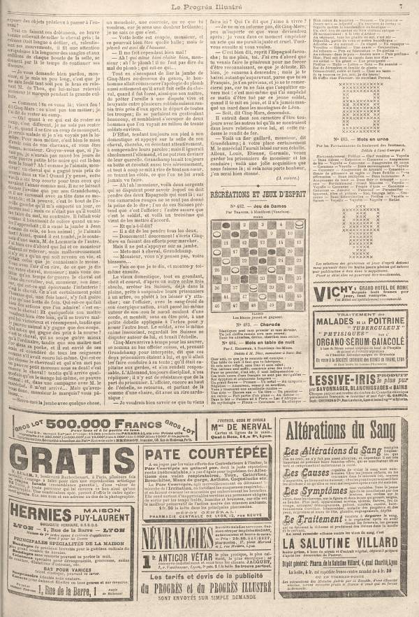 
						Affichage en mode lecture de la page
					