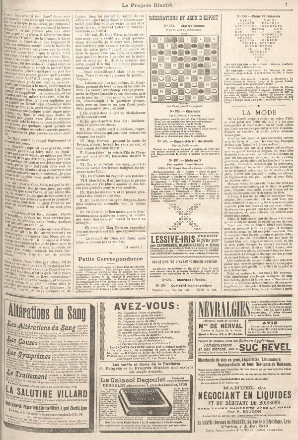 
						Affichage en mode lecture de la page
					