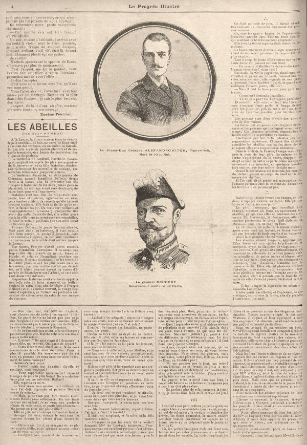 
						Affichage en mode lecture de la page
					