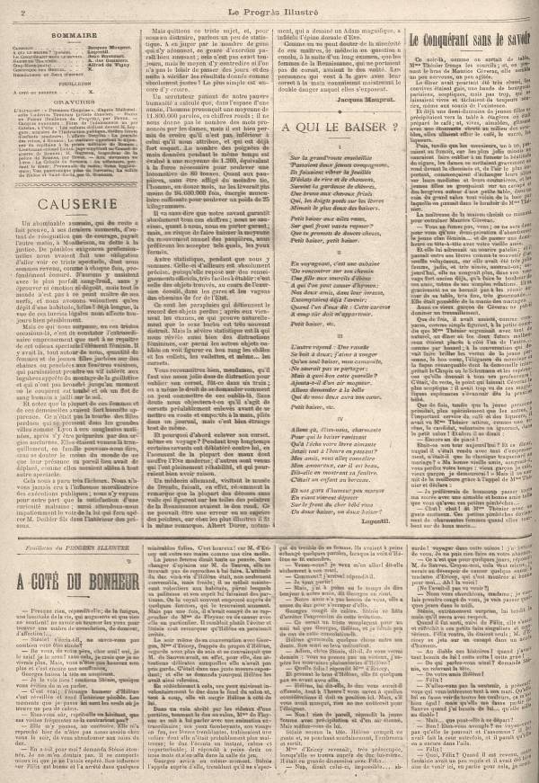 
						Affichage en mode lecture de la page
					