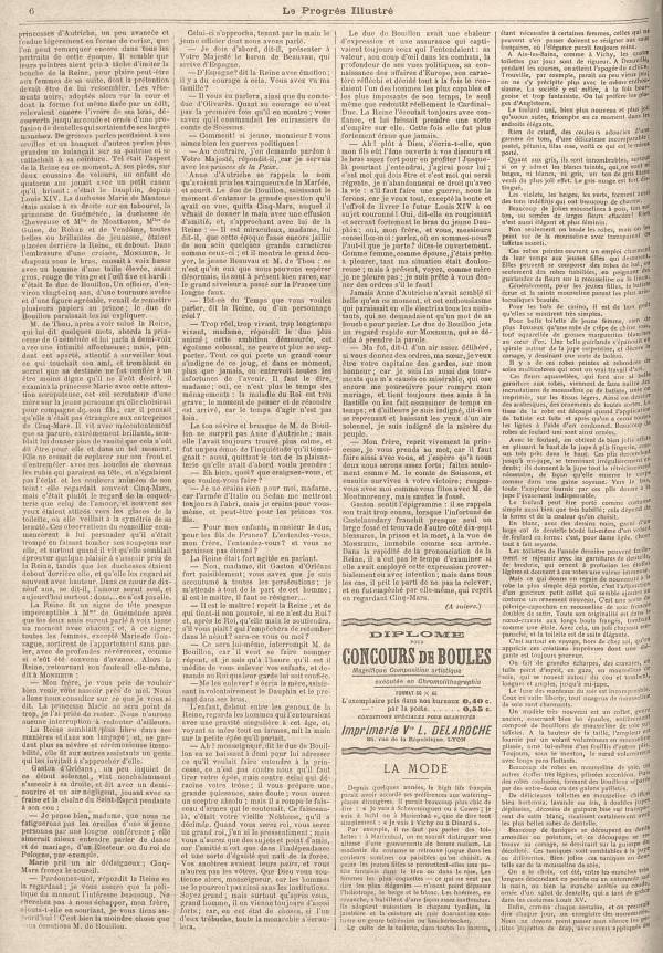 
						Affichage en mode lecture de la page
					