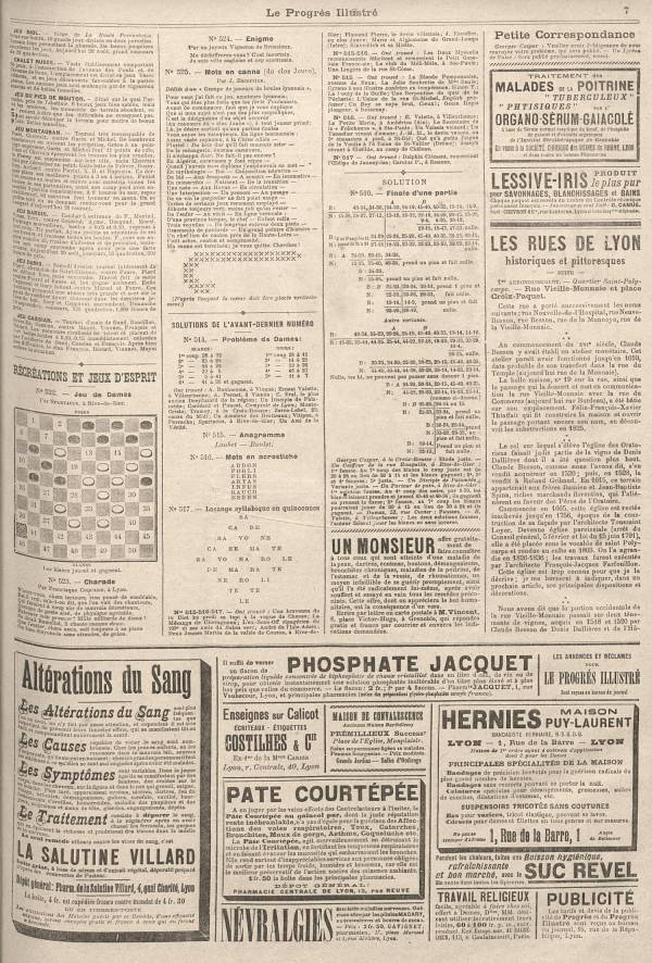 
						Affichage en mode lecture de la page
					