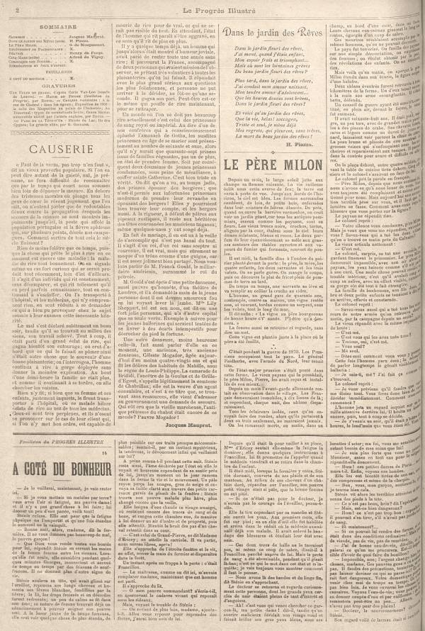 
						Affichage en mode lecture de la page
					
