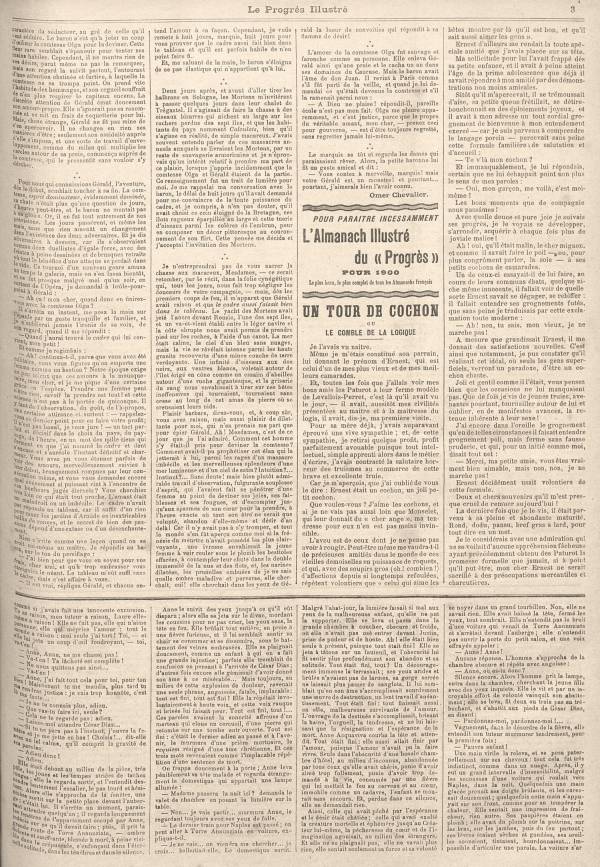 
						Affichage en mode lecture de la page
					