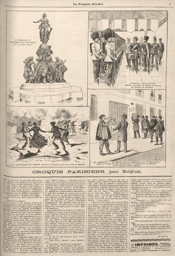 
						Affichage en mode lecture de la page
					