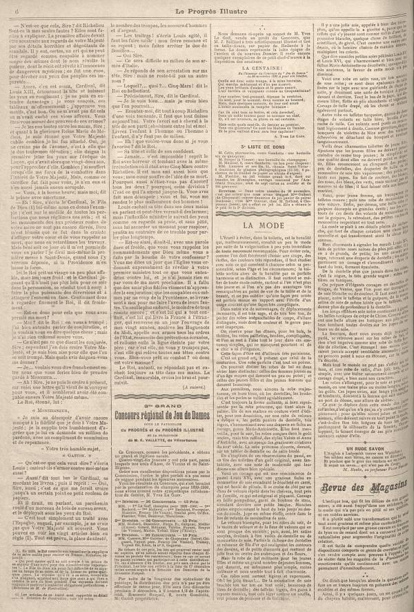 
						Affichage en mode lecture de la page
					