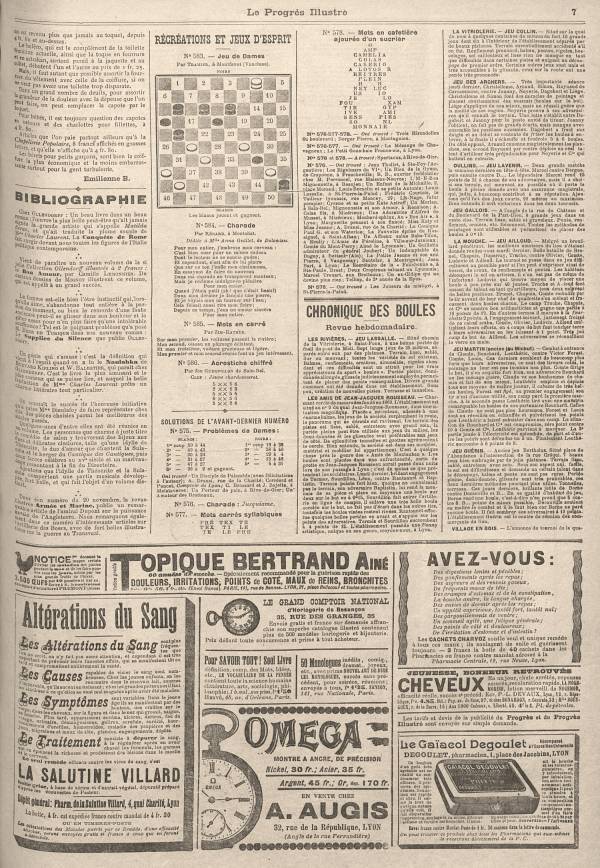 
						Affichage en mode lecture de la page
					