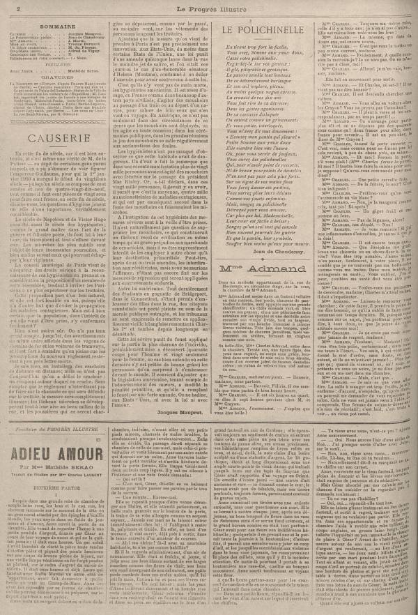 
						Affichage en mode lecture de la page
					