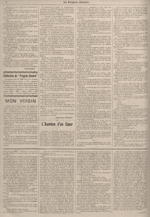 
						Affichage en mode lecture de la page
					