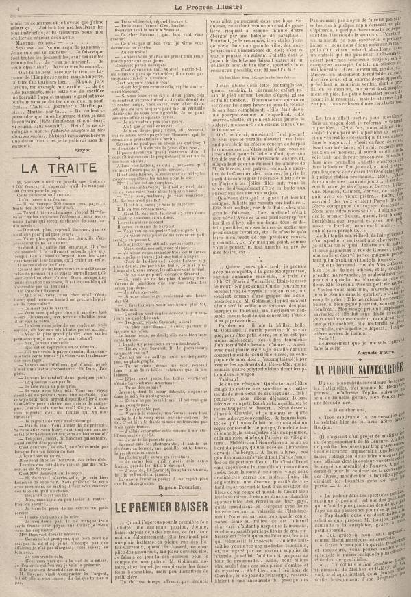 
						Affichage en mode lecture de la page
					