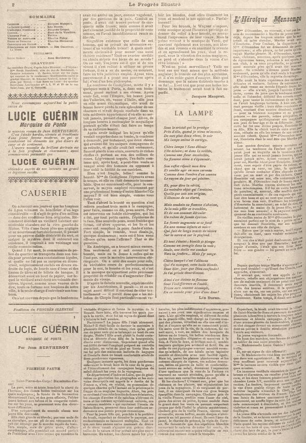 
						Affichage en mode lecture de la page
					