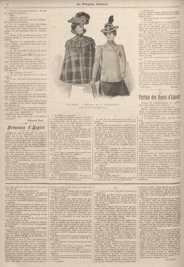 
						Affichage en mode lecture de la page
					