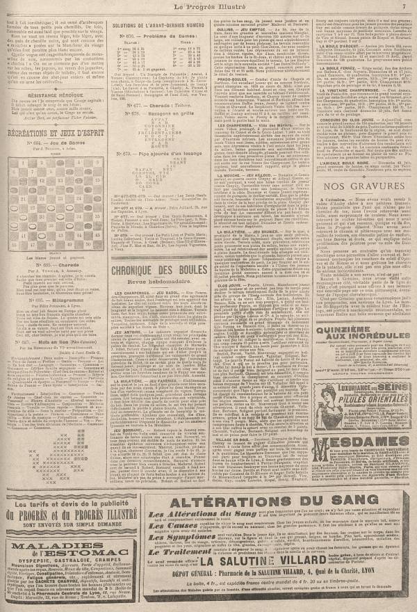
						Affichage en mode lecture de la page
					