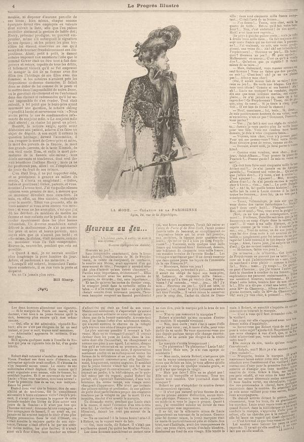 
						Affichage en mode lecture de la page
					