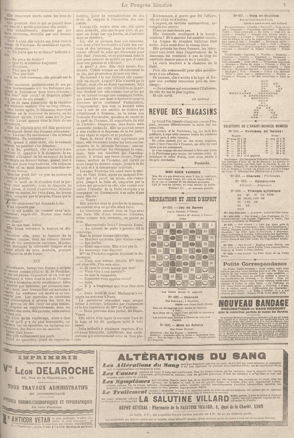 
						Affichage en mode lecture de la page
					