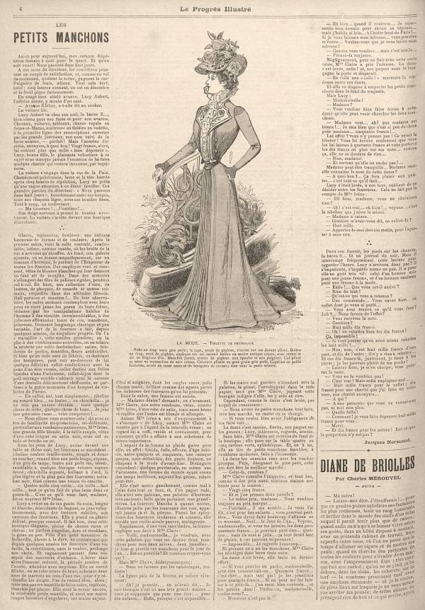 
						Affichage en mode lecture de la page
					