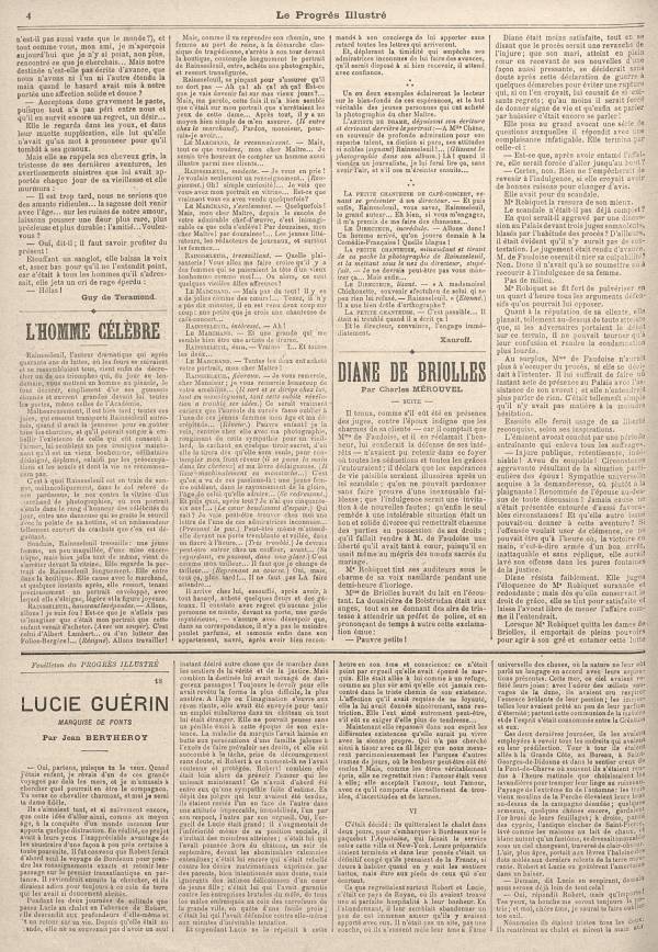 
						Affichage en mode lecture de la page
					