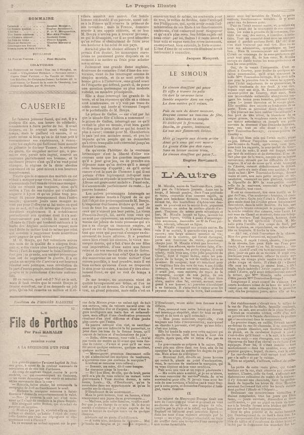 
						Affichage en mode lecture de la page
					