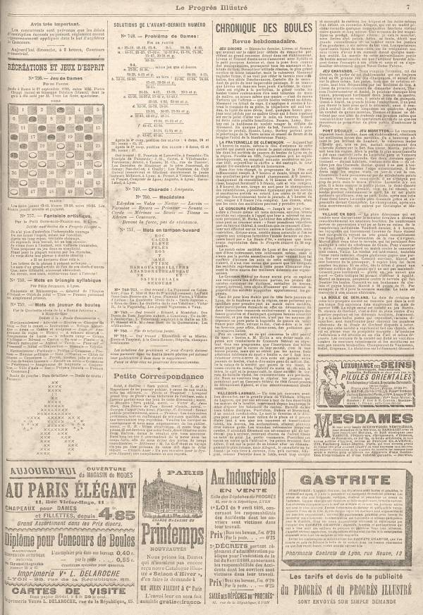 
						Affichage en mode lecture de la page
					