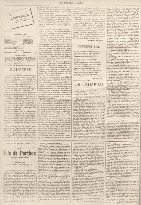 
						Affichage en mode lecture de la page
					
