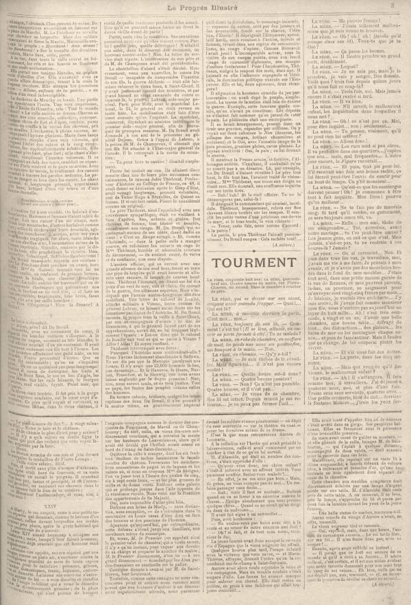 
						Affichage en mode lecture de la page
					