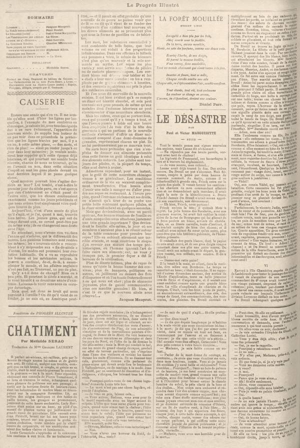 
						Affichage en mode lecture de la page
					