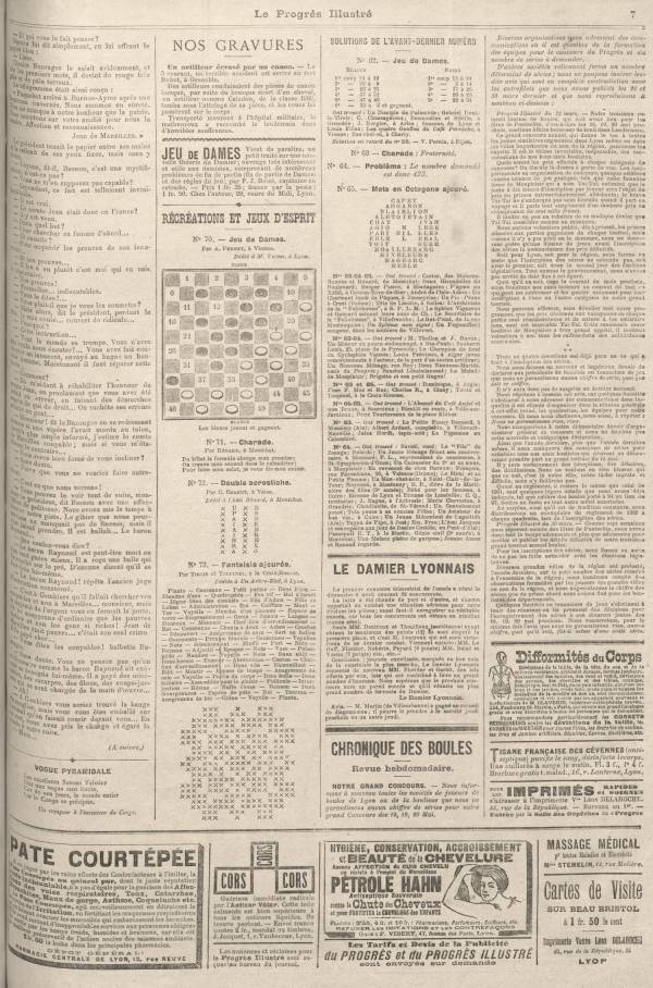 
						Affichage en mode lecture de la page
					