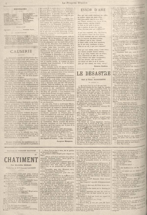 
						Affichage en mode lecture de la page
					