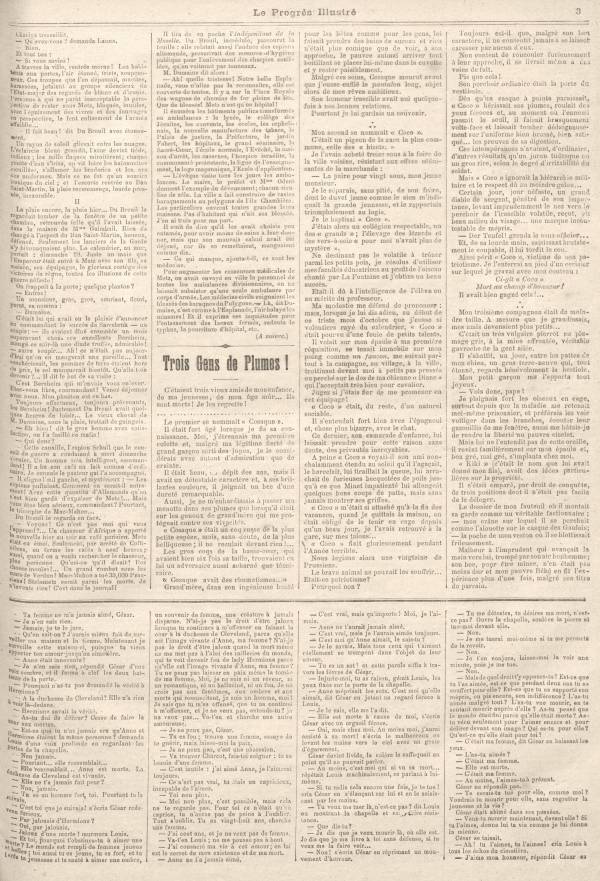 
						Affichage en mode lecture de la page
					