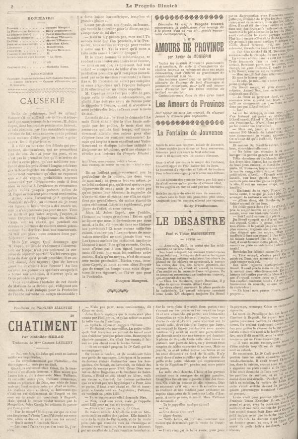 
						Affichage en mode lecture de la page
					