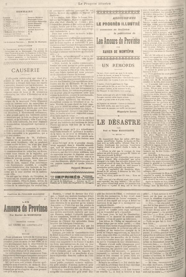 
						Affichage en mode lecture de la page
					