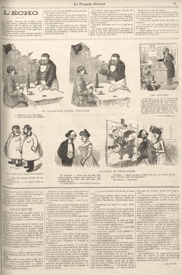 
						Affichage en mode lecture de la page
					