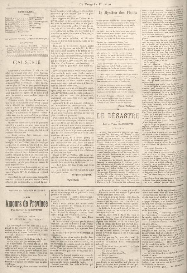 
						Affichage en mode lecture de la page
					