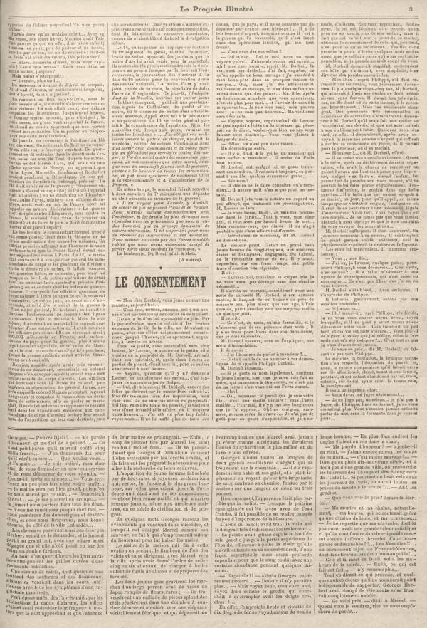 
						Affichage en mode lecture de la page
					