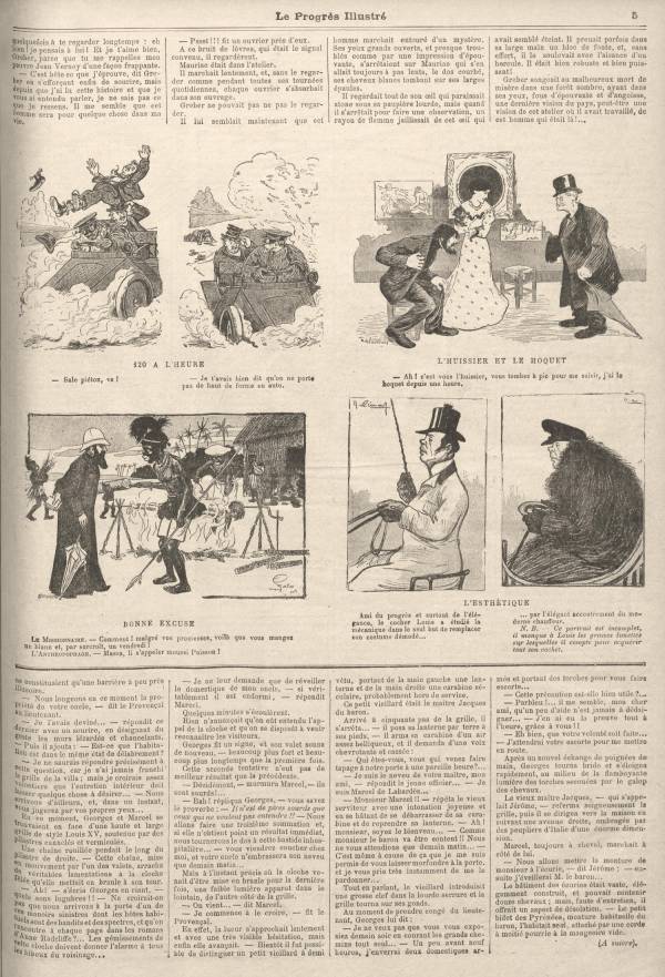 
						Affichage en mode lecture de la page
					