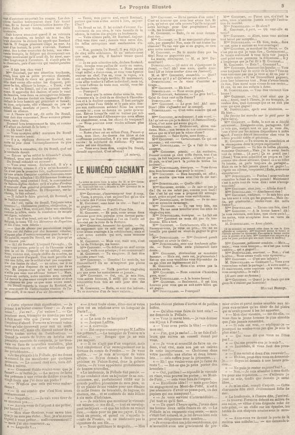 
						Affichage en mode lecture de la page
					