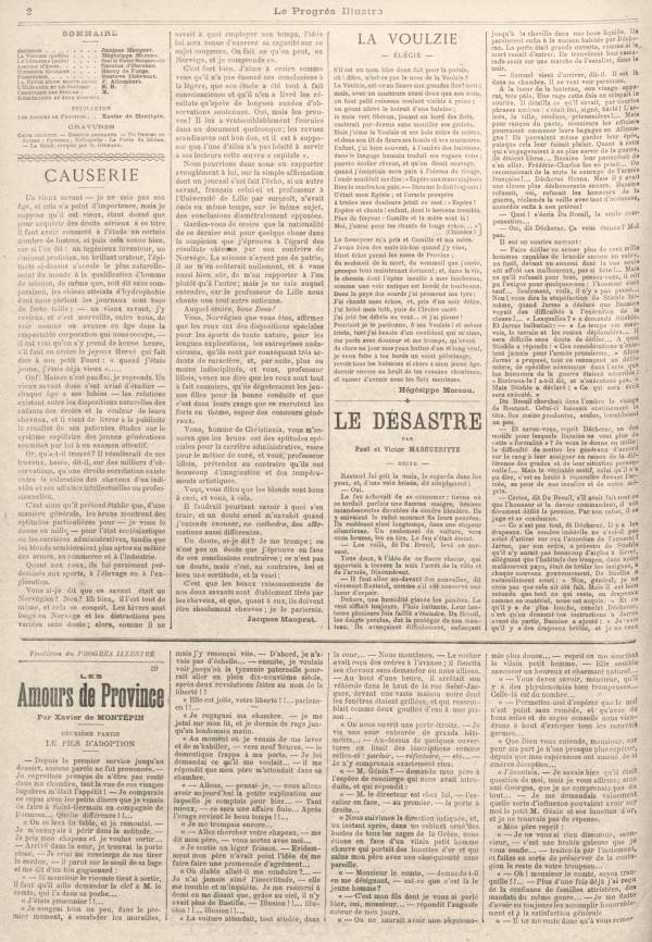 
						Affichage en mode lecture de la page
					