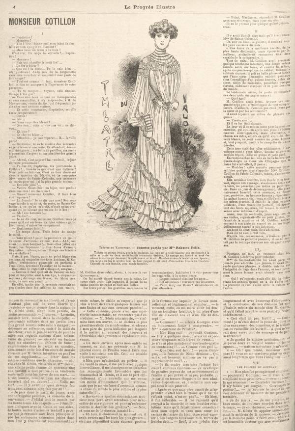 
						Affichage en mode lecture de la page
					