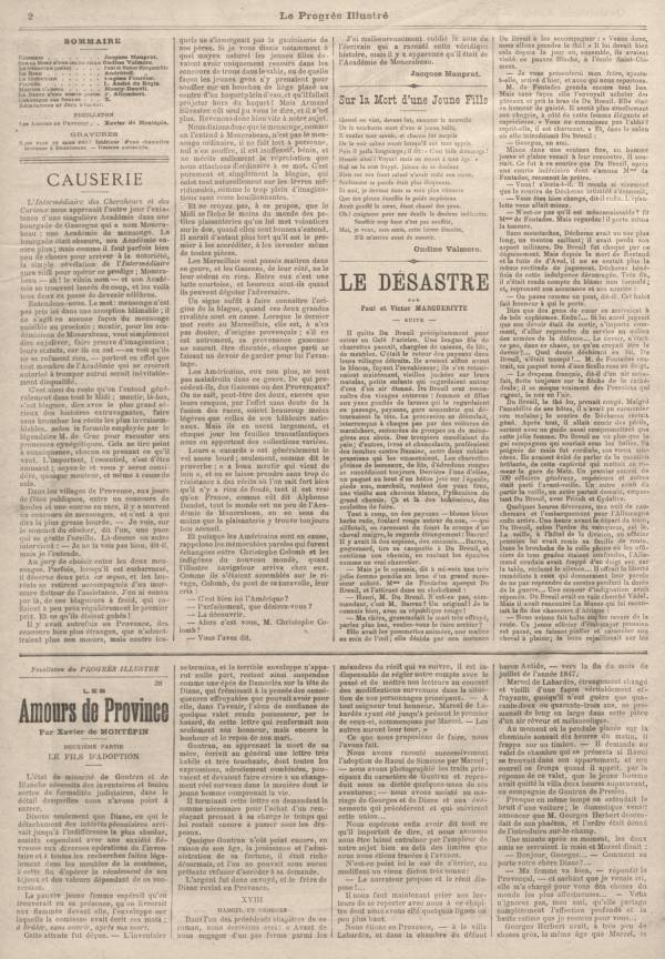 
						Affichage en mode lecture de la page
					