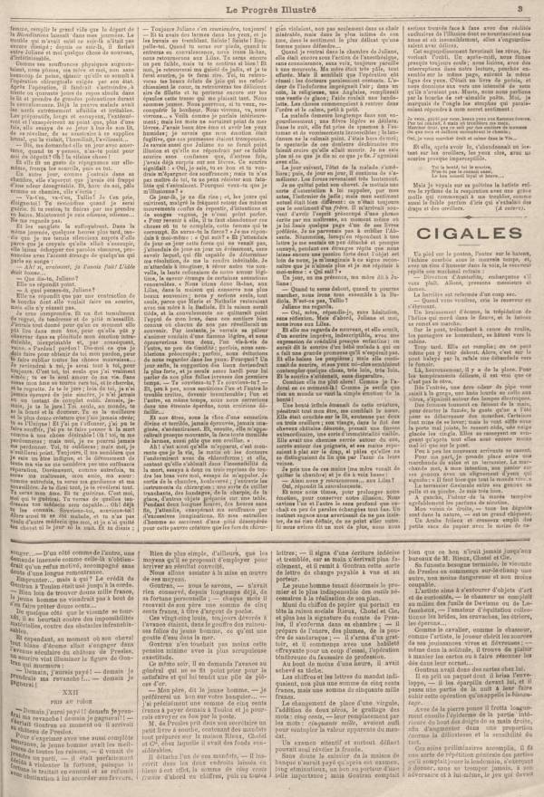 
						Affichage en mode lecture de la page
					
