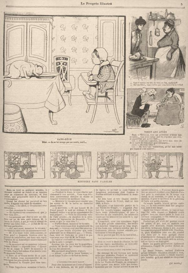 
						Affichage en mode lecture de la page
					