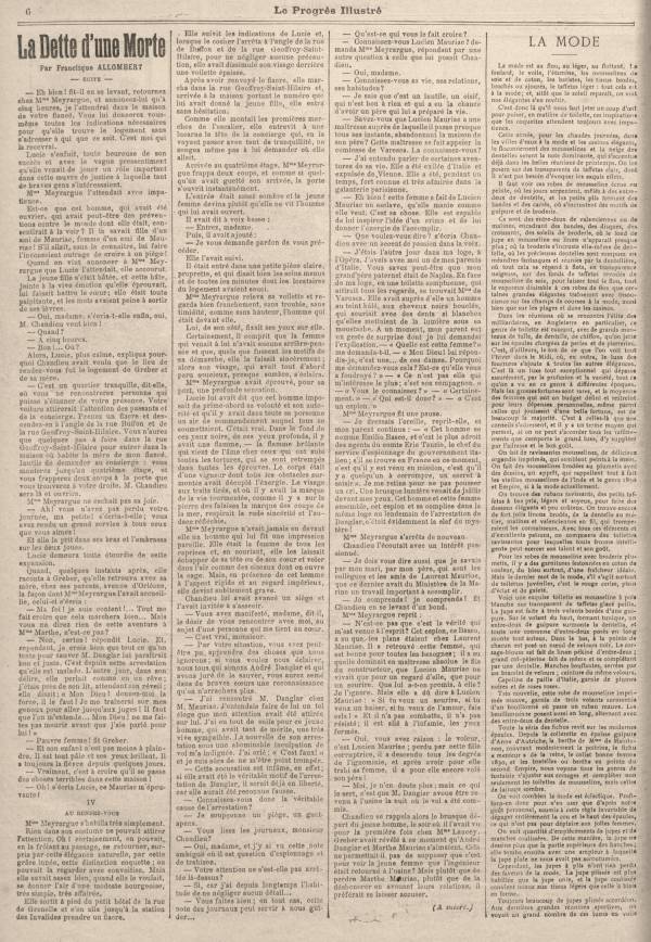 
						Affichage en mode lecture de la page
					