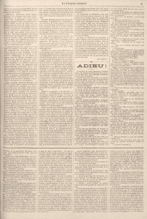 
						Affichage en mode lecture de la page
					