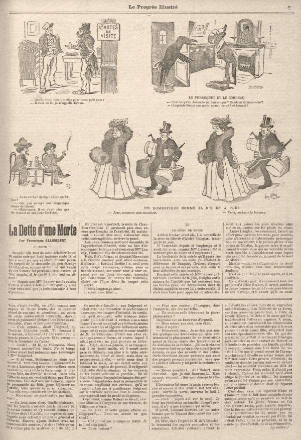 
						Affichage en mode lecture de la page
					