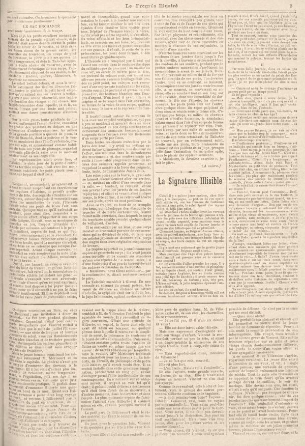 
						Affichage en mode lecture de la page
					